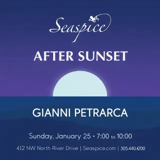 Gianni Petrarca at Seaspice