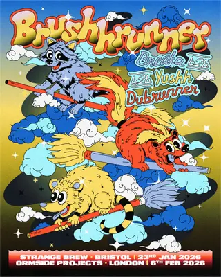 Brushhrunner (Breaka, Yushh & Dubrunner) [All Night Long] at Ormside Projects