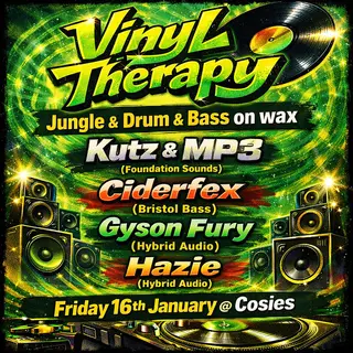 Vinyl Therapy at Cosies