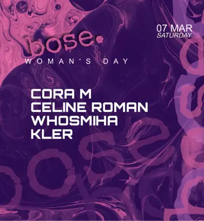 bose Women's day 7th March - EDM event at Goya Social Club in Miami
