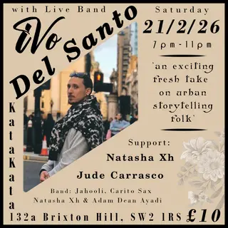 Ivo Del Santo at TBA - Kata Kata Brixton Ivo Del Santo at TBA - Kata Kata Brixton