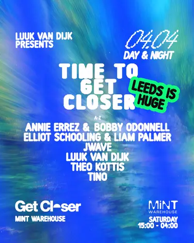 Luuk Van Dijk pres Get Closer Terrace Party - EDM event at Mint Warehouse in Paris