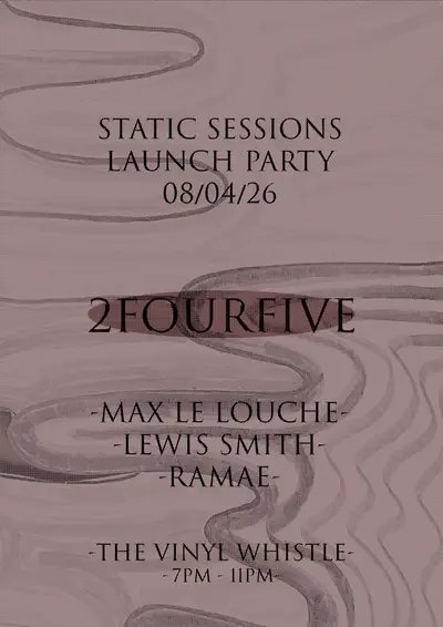 Static Sessions - EDM event at The Vinyl Whistle in Leeds