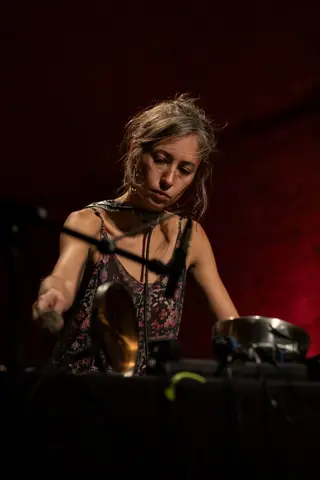 frictive frequencies opening concert at Ausland