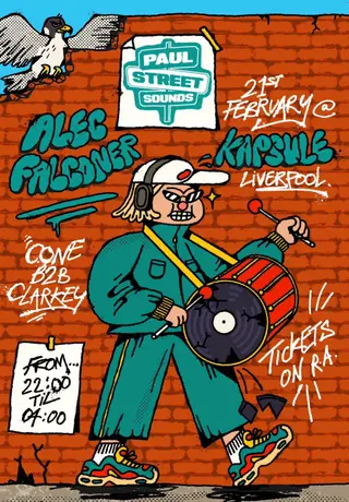 Paul Street Sounds with Alec Falconer, Cone & Clarkey at Kapsule Paul Street Sounds with Alec Falconer, Cone & Clarkey at Kapsule