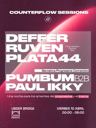 Counterflow Sessions x Under Bridge at Under Bridge Madrid Counterflow Sessions x Under Bridge at Under Bridge Madrid