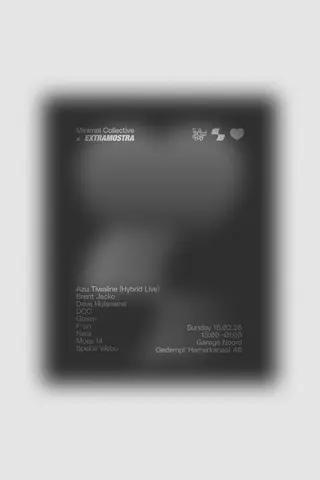 Minimal Collective x ExtraMostra at Garage Noord