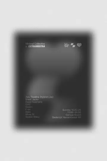 Minimal Collective x ExtraMostra Amsterdam 2026 | Lineup - EDM news article Minimal Collective x ExtraMostra Amsterdam 2026 | Lineup - EDM news article