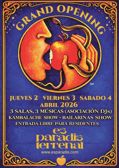 GRAND OPENING - EDM event at Es Paradis in Ibiza