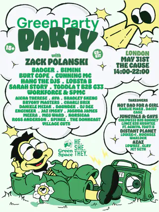 Green Party PARTY at The Cause Green Party PARTY at The Cause