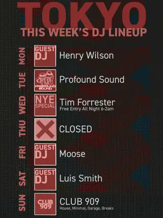 Luis Smith at Tokyo Bar Luis Smith at Tokyo Bar