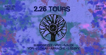 2.26 TOURS: RANDOM #5 at Panic Room 2.26 TOURS: RANDOM #5 at Panic Room