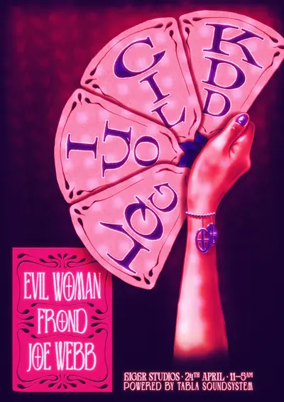 Lick Quid Gold w. FROND, Evil Woman & Joe Webb - EDM event at Eiger Studios in Leeds