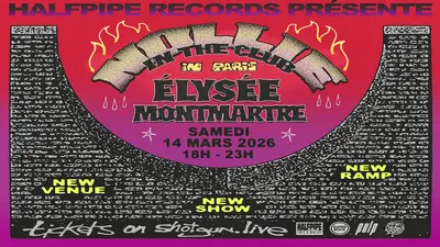 Halfpipe Records: Nollie In The Club 2026 - EDM event at Elysée Montmartre in Paris