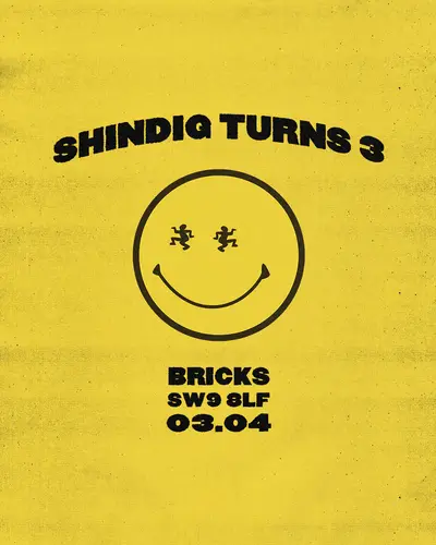SHINDIG NIGHTS - EDM event at Bricks in London