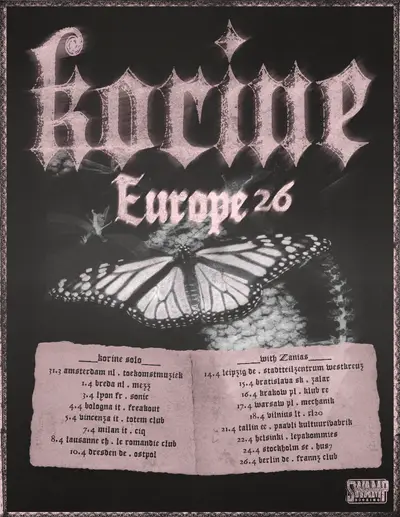 Korine live in Amsterdam Korine live in Amsterdam - EDM event at Toekomstmuziek in Amsterdam