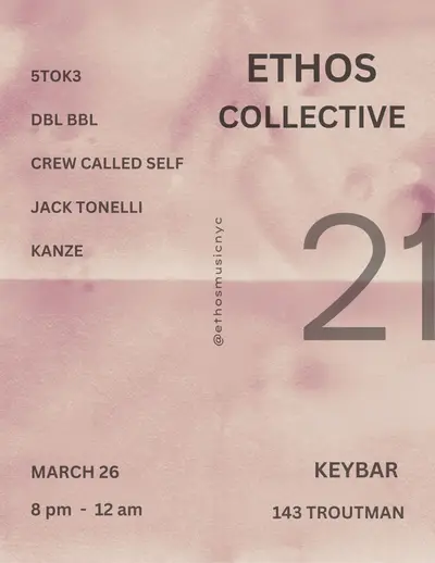 Ethos Collective #21 - EDM event at KEYBAR in New York City