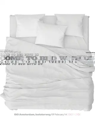 Come To Bed with Us at ISOamsterdam