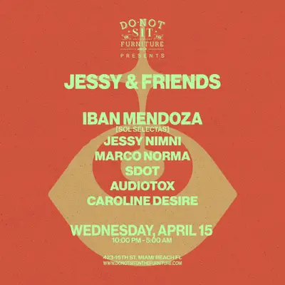 Jessy Nimni & Friends - EDM event at Do Not Sit On The Furniture in Detroit