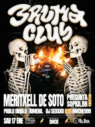 Bruma Club: Meritxell de Soto, Presunta at Sala El Sol