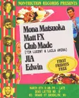 Non-Friction Records presents: Mona Matsuoka, Matt FX, Tim Lucent, Laila Amira thumbnail