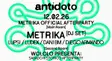 Antidoto Club: Metrika DJ Set thumbnail