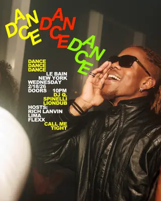 DANCE DANCE DANCE at Le Bain