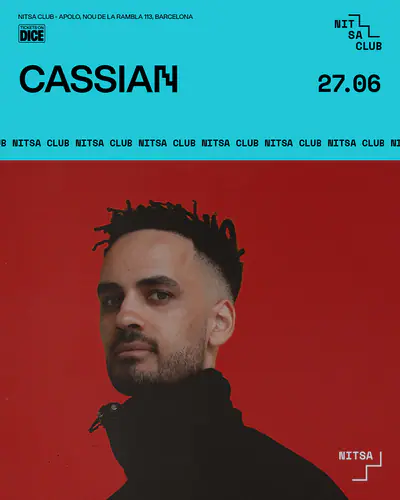 Cassian - EDM event at Nitsa Club in Barcelona
