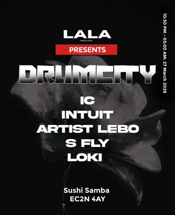 DRUMCITY at Sushisamba - London Heron Tower DRUMCITY at Sushisamba - London Heron Tower