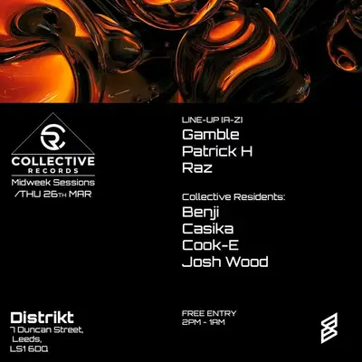 Collective Records: Weekday Sessions - EDM event at Distrikt in Leeds