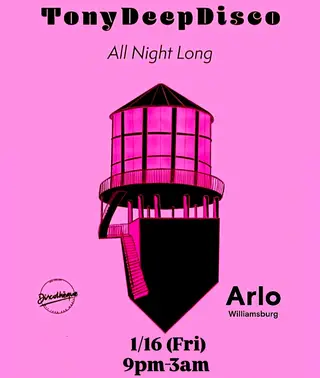 Discotheque NYC presents: TonyDeepDisco at The Water Tower Bar