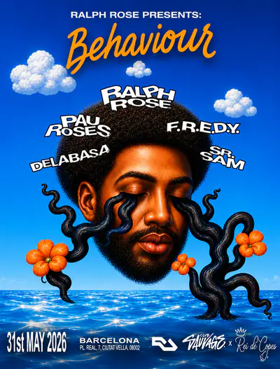 RALPH ROSE PRESENTS: BEHAVIOUR - EDM event at Rei de Copes in Barcelona