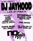 No Vista presents: DJ Jayhood + more thumbnail
