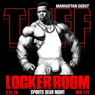 TUFF NYC - Locker Room at Red Eye NY