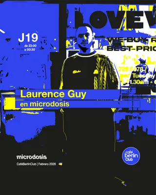 Laurence Guy en microdosis at berlinClub Laurence Guy en microdosis at berlinClub