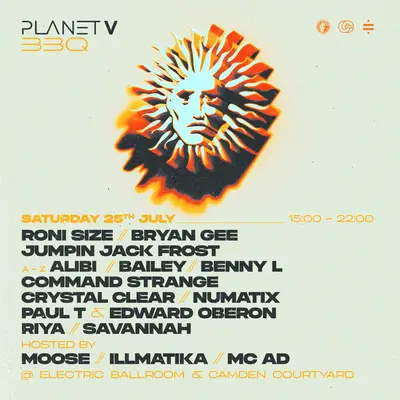 Planet V BBQ - EDM event at Electric Ballroom in London