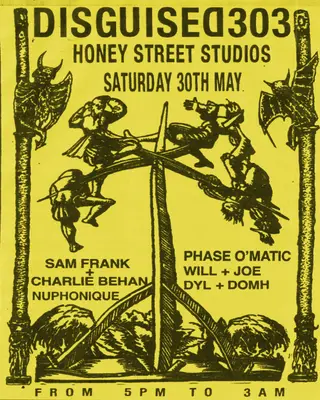 Disguised303 - Phase O'Matic at Honey Street Studio