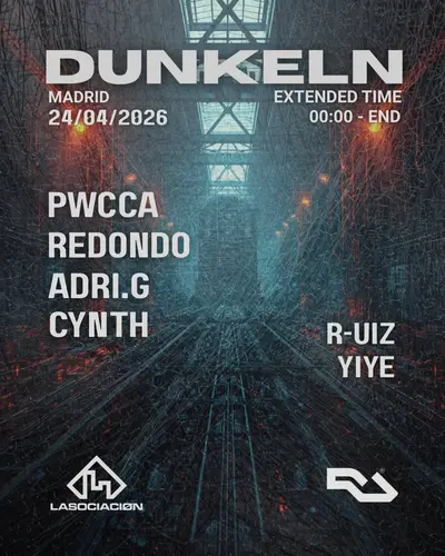 Dunkeln Madrid - EDM event at Lasociaciøn in Madrid