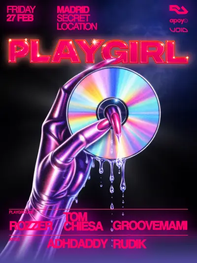 PLAYGIRL VOL . 19- MAD - EDM event at TBA in Miami