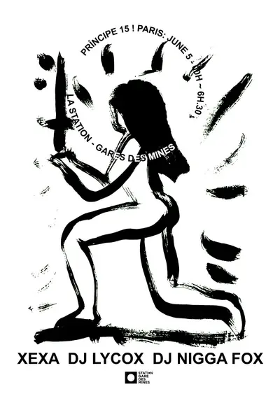 Príncipe 15 ! Paris - EDM event at La Station - Gare des Mines in Paris