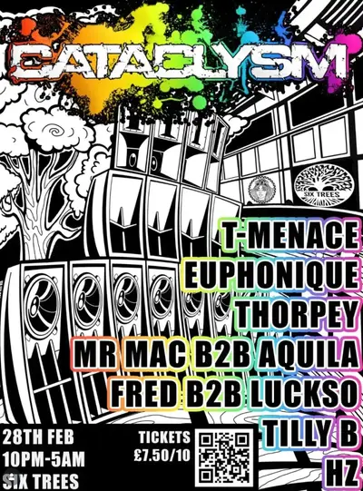 Cataclysm - The Resurrection - EDM event at Six Trees Bar And Kitchen Manchester in Manchester