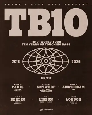 TB10: Touching Bass meets SHUSH Berlin 2026 | Tickets & Lineup - EDM news article