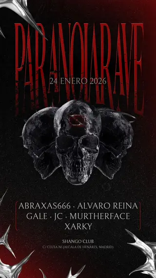 PARANOIA RAVE at SHANGÓ CLUB