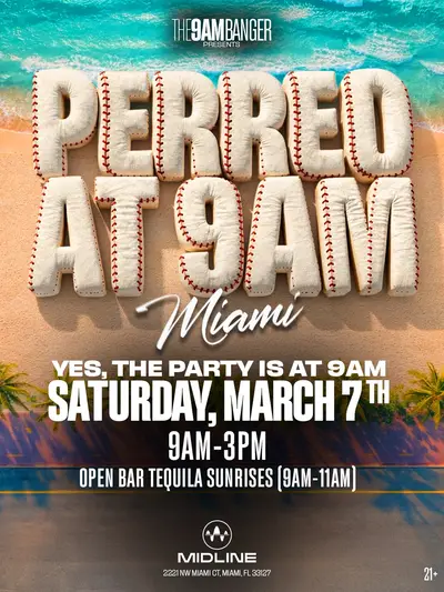 Perreo at 9AM - EDM event at Midline in Detroit