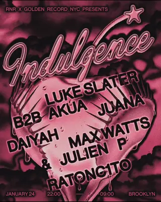 RNR X Golden Record NYC: INDULGENT WEEKENDER at TBA - East Williamsburg