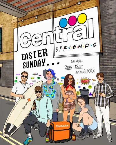 Central & friends Easter Sunday [FREE PARTY] - EDM event at Cafe 1001 in London