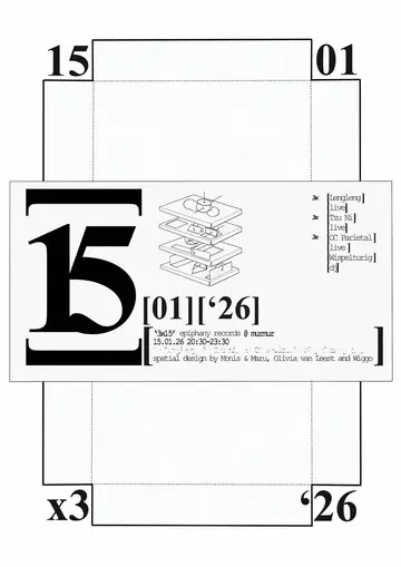 3 x 15 - murmur x Epiphany Records at murmur 3 x 15 - murmur x Epiphany Records at murmur