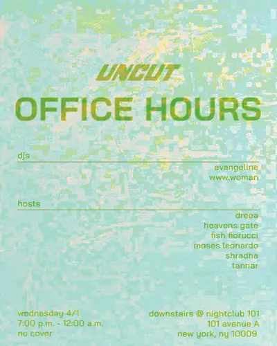 OFFICE HOURS - EDM event at Night Club 101 in New York
