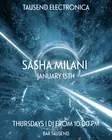 Tausend ELECTRONICA - Sasha Milani thumbnail Tausend ELECTRONICA - Sasha Milani thumbnail