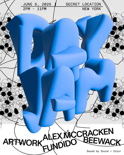 Day Jam with Artwork, Alex McCracken, beewack, and Fundido - EDM event at TBA - Secret Location in New York